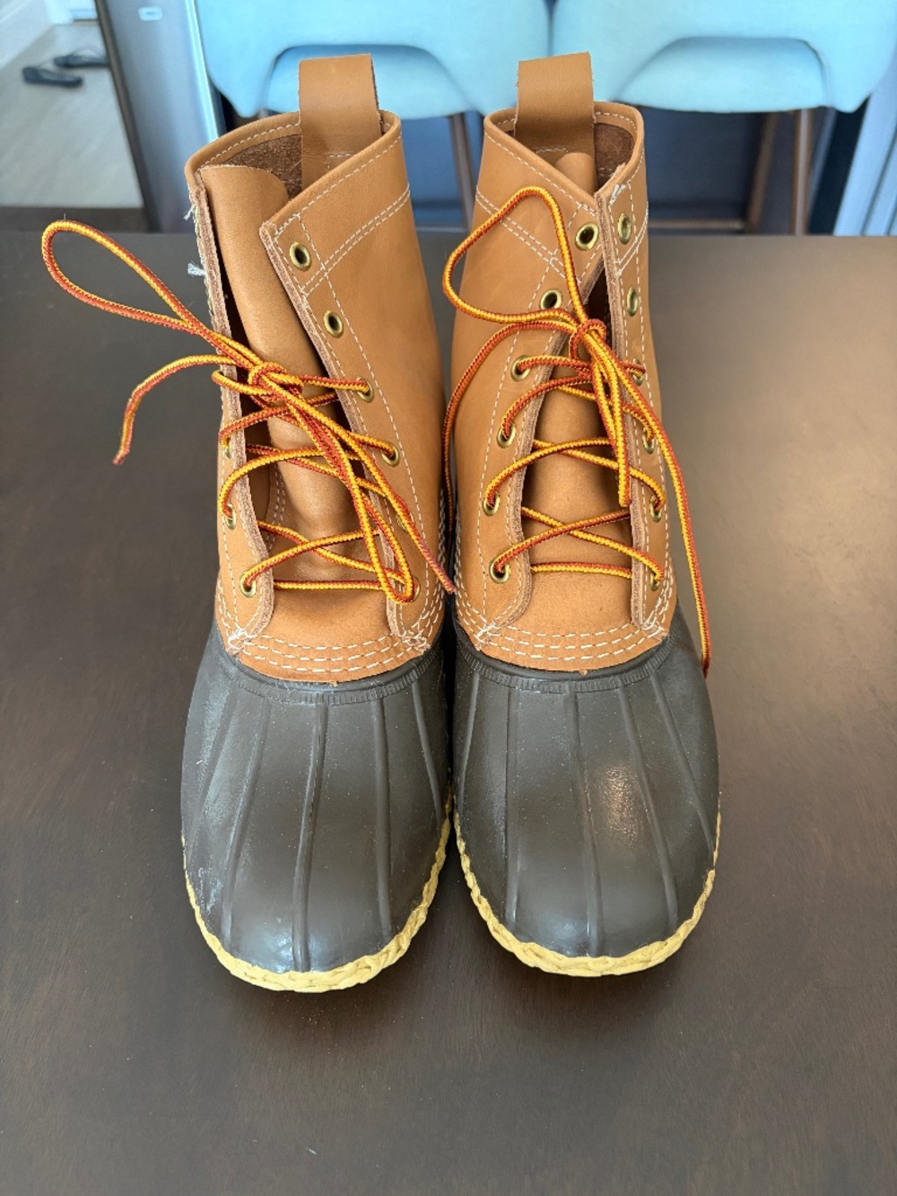 LL Bean Original 8" Bean Boots Brown Size 8